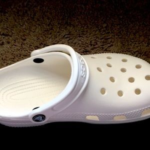 White Crocs